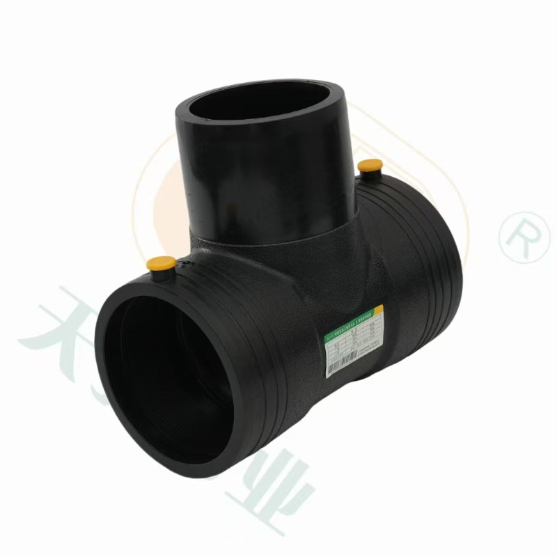 HDPE100 Electrofusion Butt Fusion Equal Tee for HDPE100 Water Supply