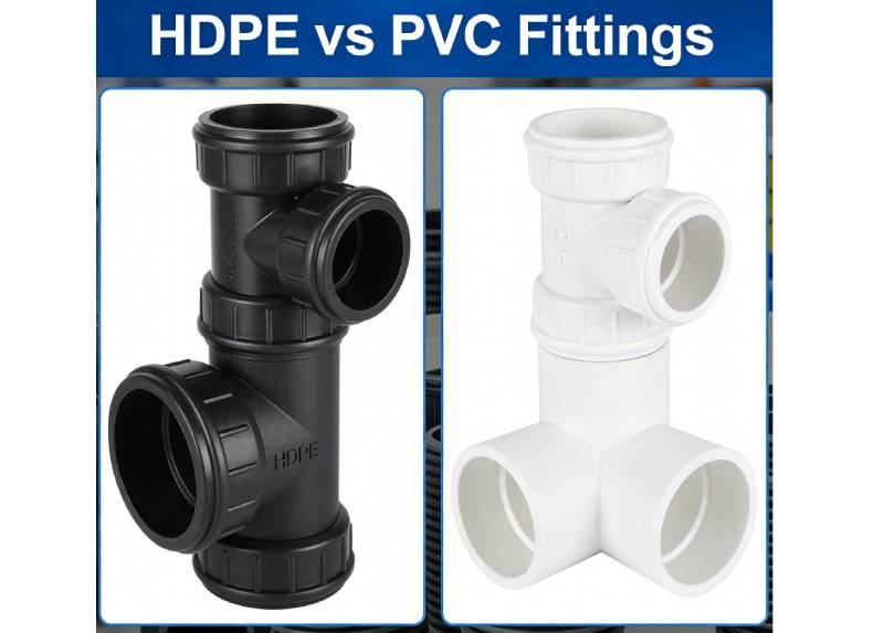HDPE vs PVC Fittings: Key Differences Explained