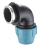 PP Female elbow (Light blue 104)