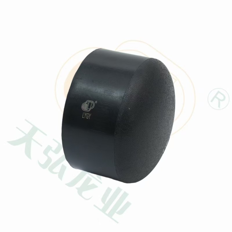 High Quality DN50-630 HDPE Pipe End Cap for Water Supply Systems 