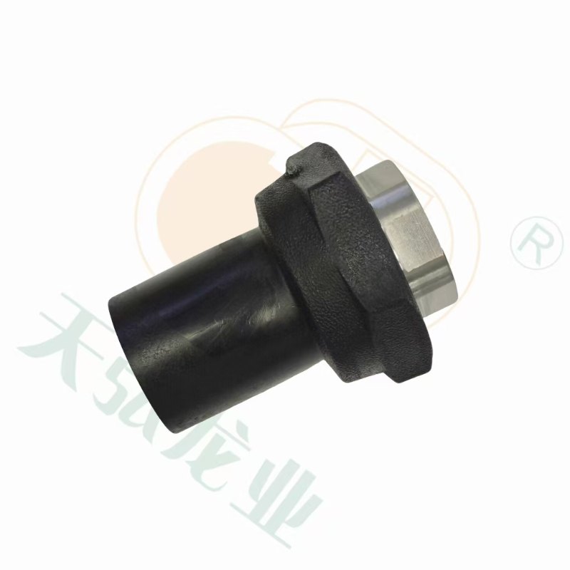 HDPE Female Thread Coupler for Water Supply with Stainless Steel Inner Part Pn16 SDR11