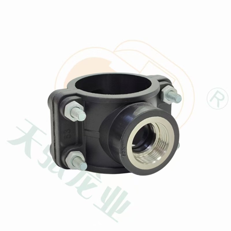 20-110mm HDPE Leak-Free Clamp Saddle for Water