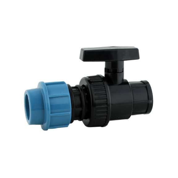 PP Female union compression valve