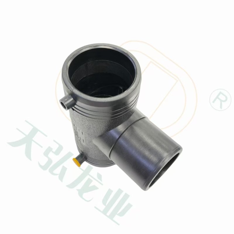 HDPE100 Electrofusion Butt Fusion Equal Tee for HDPE100 Water Supply