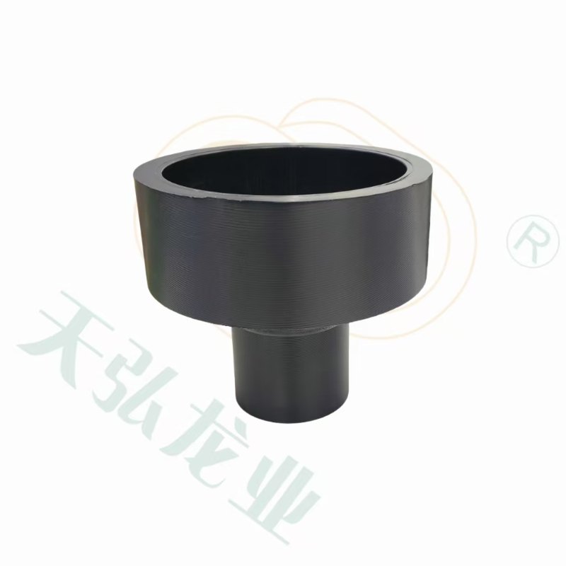 HDPE Butt Fusion Reducing Coulper Poly Reducer Poly Reducing Coupling for Watter Supply Pipe