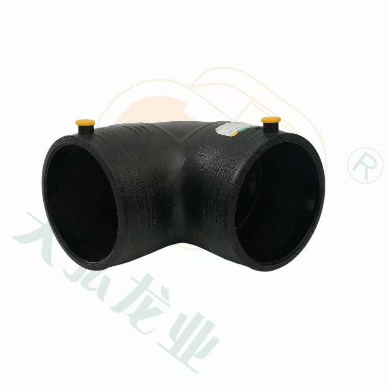 HDPE/PE100 Electrofusion 90 Degree Elbow For Water Pipe