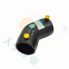 Water Supply HDPE Fused 45-Degree Elbow Electrofusion Pipe Elbow