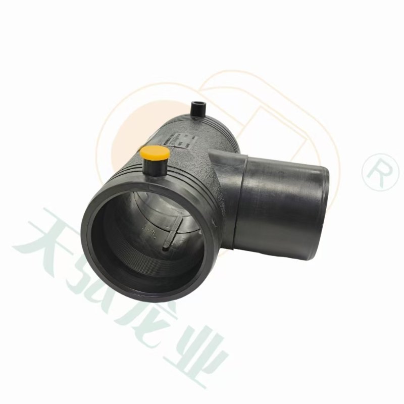 HDPE100 Electrofusion Butt Fusion Equal Tee for HDPE100 Water Supply