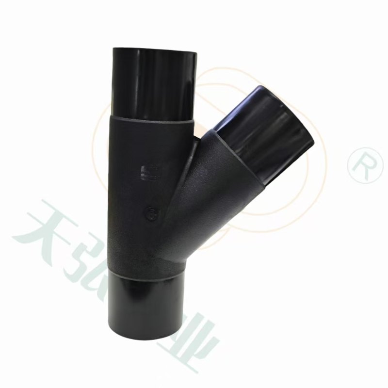 High-Pressure HDPE Skew Tee