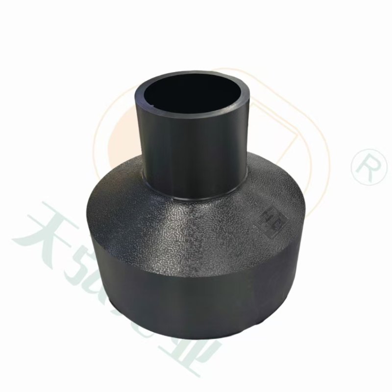 HDPE Butt Fusion Reducing Coulper Poly Reducer Poly Reducing Coupling for Watter Supply Pipe