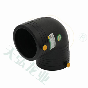 HDPE/PE100 Electrofusion 90 Degree Elbow For Water Pipe